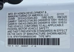 
										2022 HONDA PILOT SUV full									
